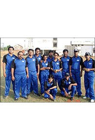 Sports initiative : Cricket Team Members of SKM Metal Processor participated in a friendly match with Tata Steel Ltd and SKM Mumbai teams at Mumbai Police Gymkhana Ground